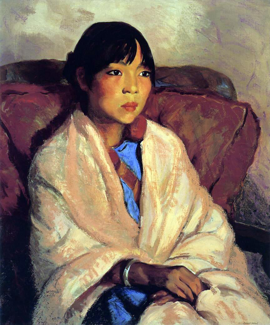 Robert Henri Julianita - Canvas Print