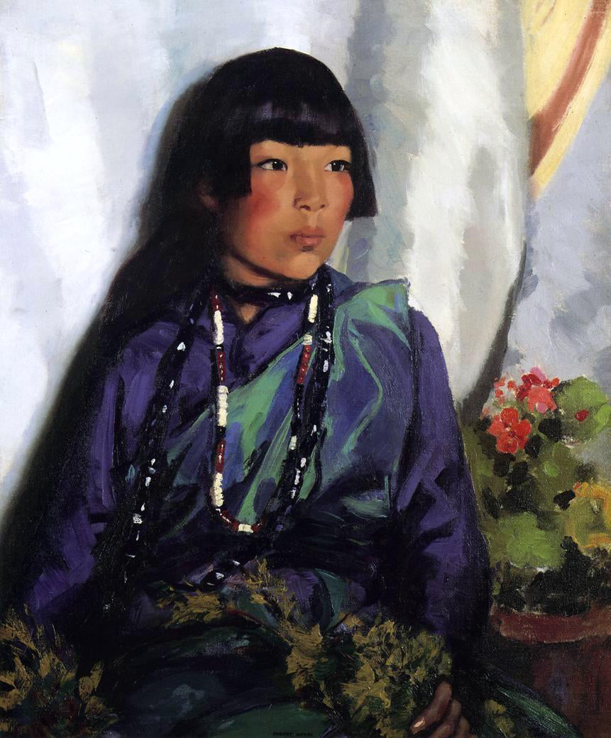 Robert Henri Julianita Ready for the Dance - Canvas Print