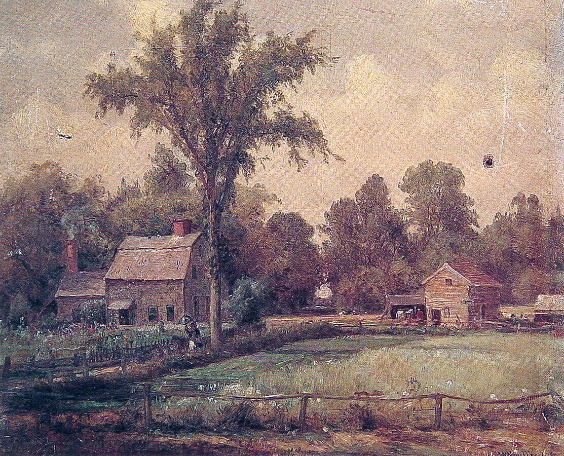 Thomas Worthington Whittredge June Paradise Valley - Canvas Print