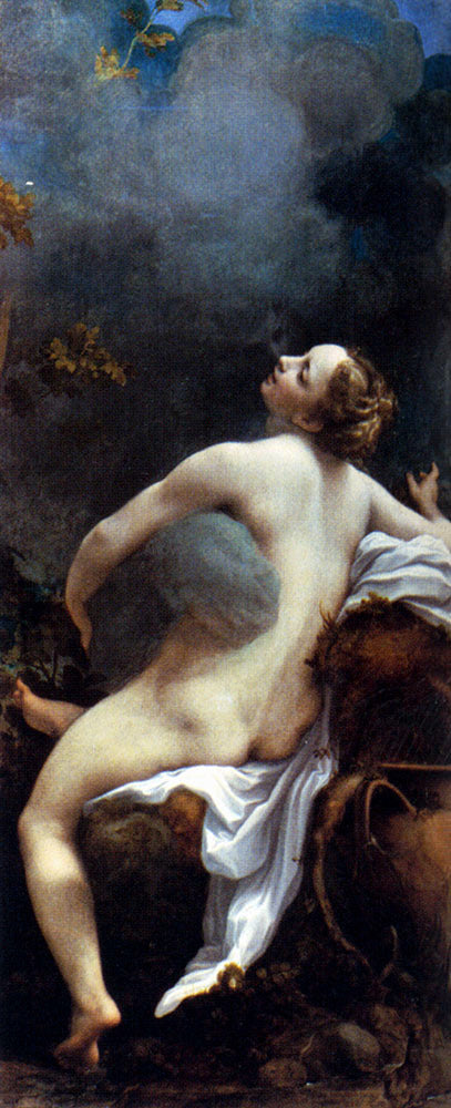 Correggio Jupiter and Io - Canvas Print