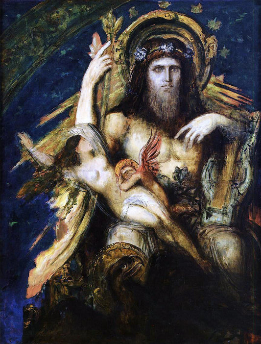 Gustave Moreau Jupiter and Semele - Canvas Print