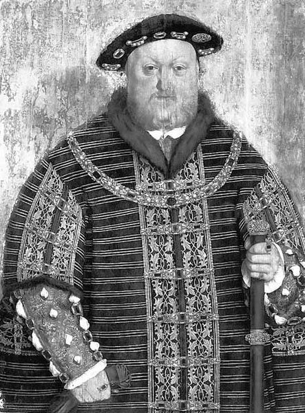 The Younger Hans Holbein Konig Heinrich VIII. von England - Canvas Print