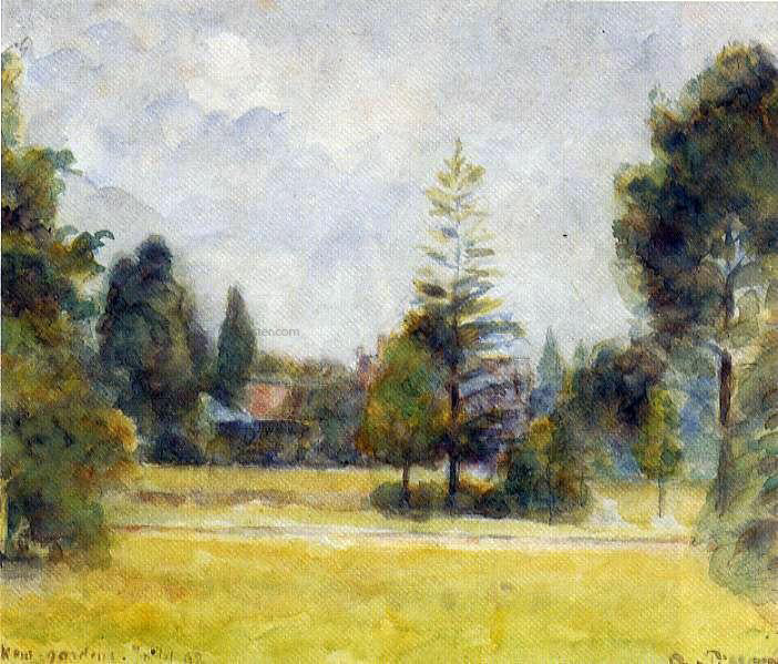Camille Pissarro Kew Gardens - Canvas Print