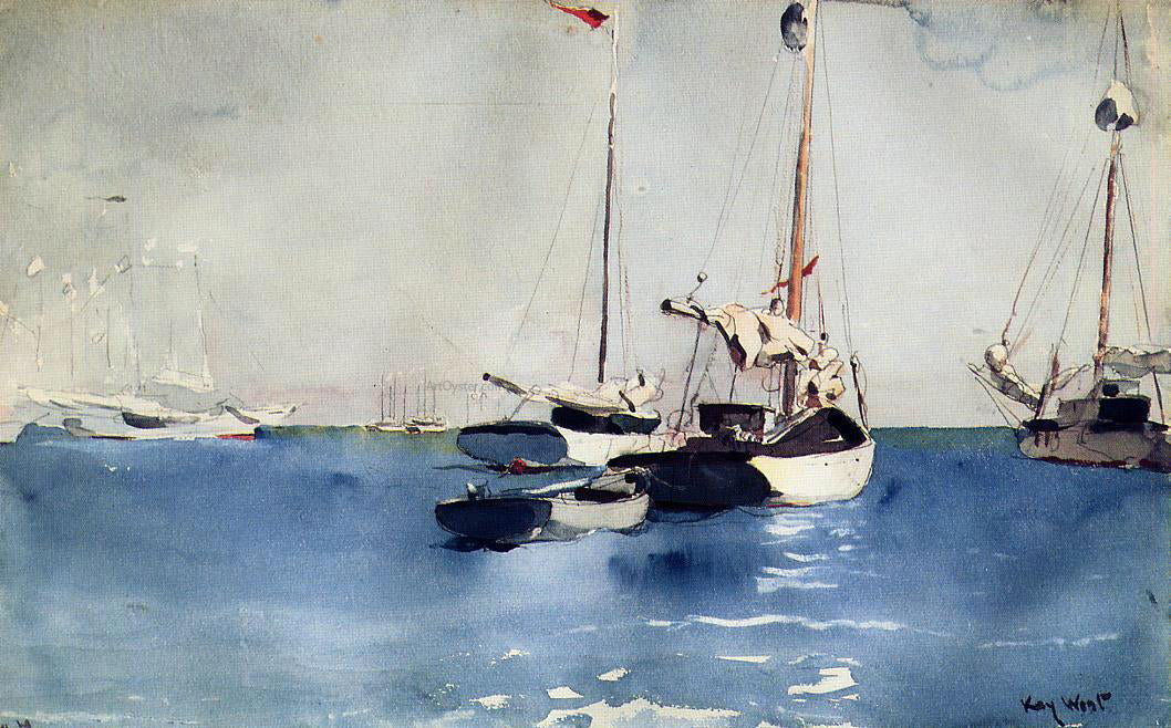 Winslow Homer Key West - Canvas Print