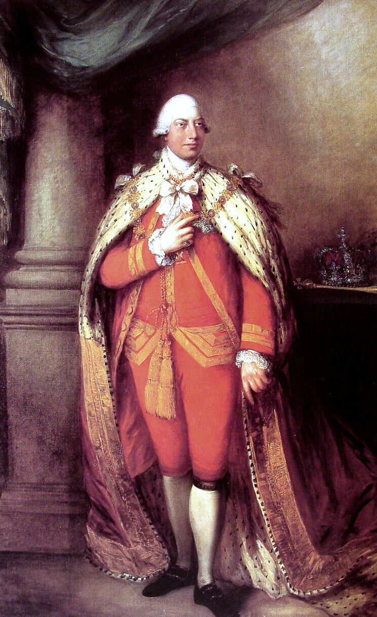 Thomas Gainsborough King George III - Canvas Print