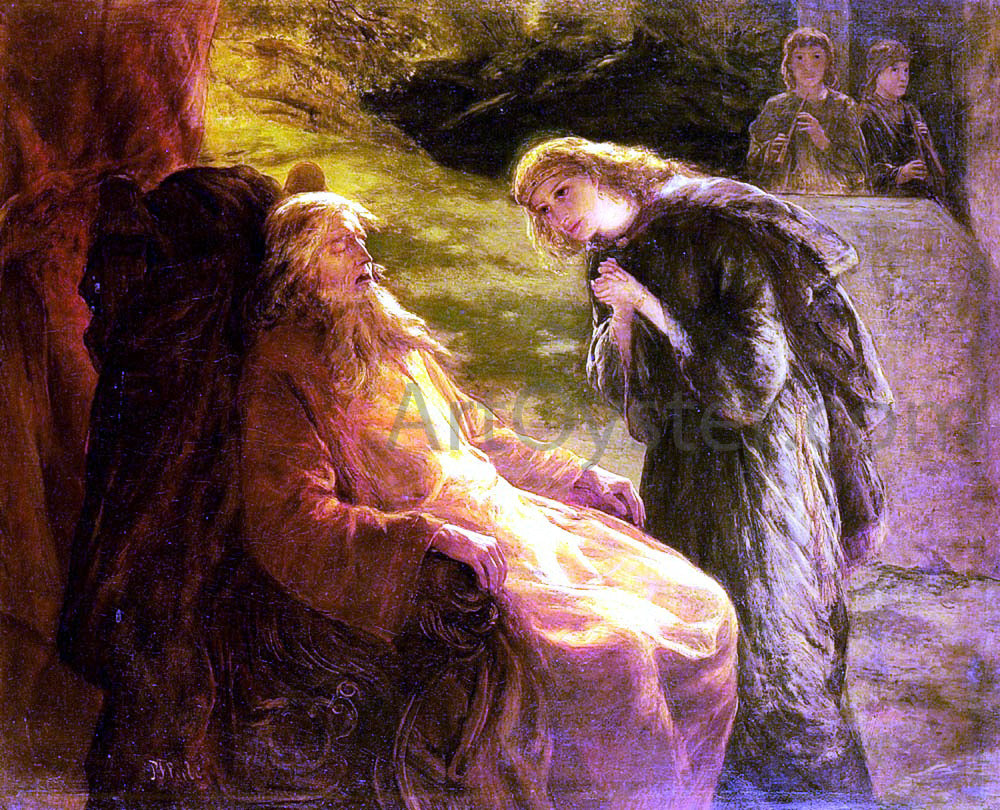 Paul Falconer Poole King Lear - Canvas Print