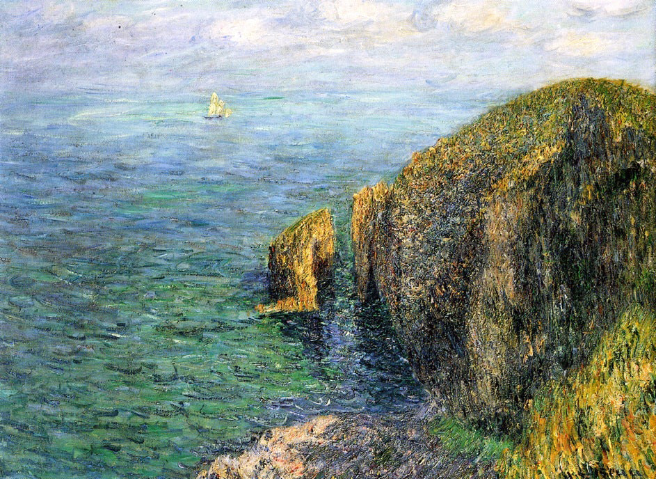 Gustave Loiseau La Banche, Haute Mer, Cap Frehel - Canvas Print