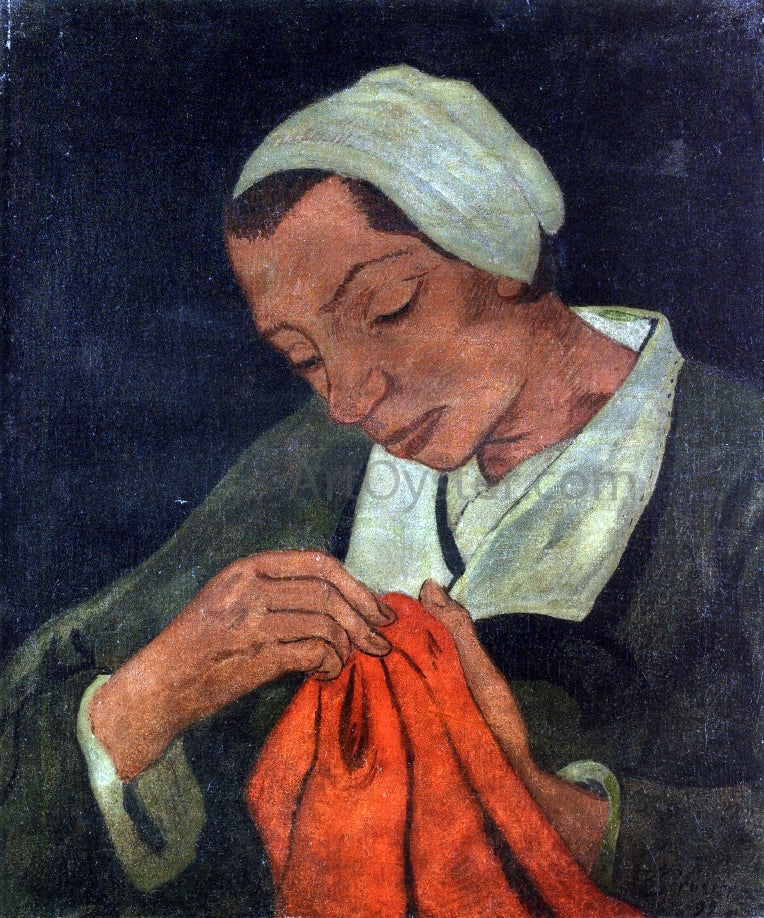 Paul Serusier La Couseuse - Canvas Print