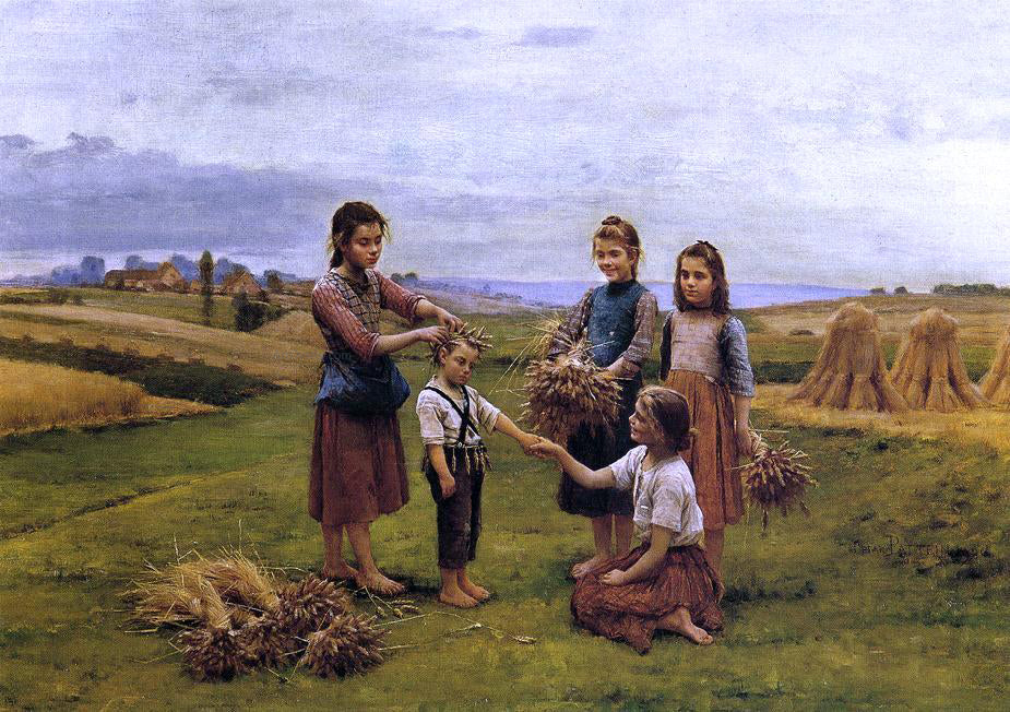 Cesar Pattein La fete des bles - Canvas Print