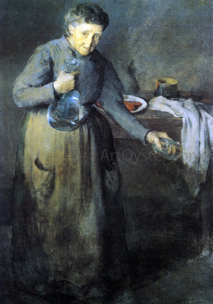 Charles Webster Hawthorne La Gigia - Canvas Print
