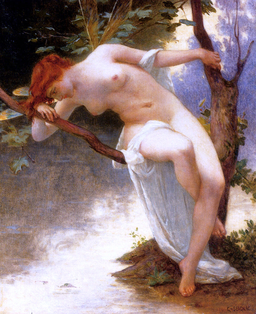 Guillaume Seignac La Libellule - Canvas Print
