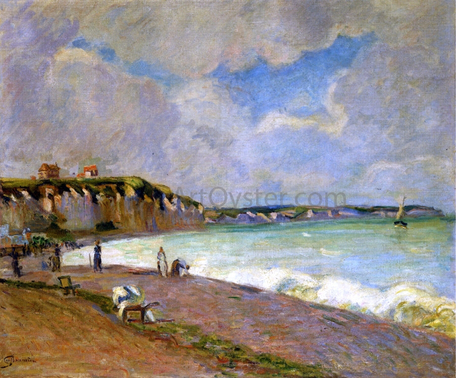 Armand Guillaumin la Manche Landscape - Canvas Print