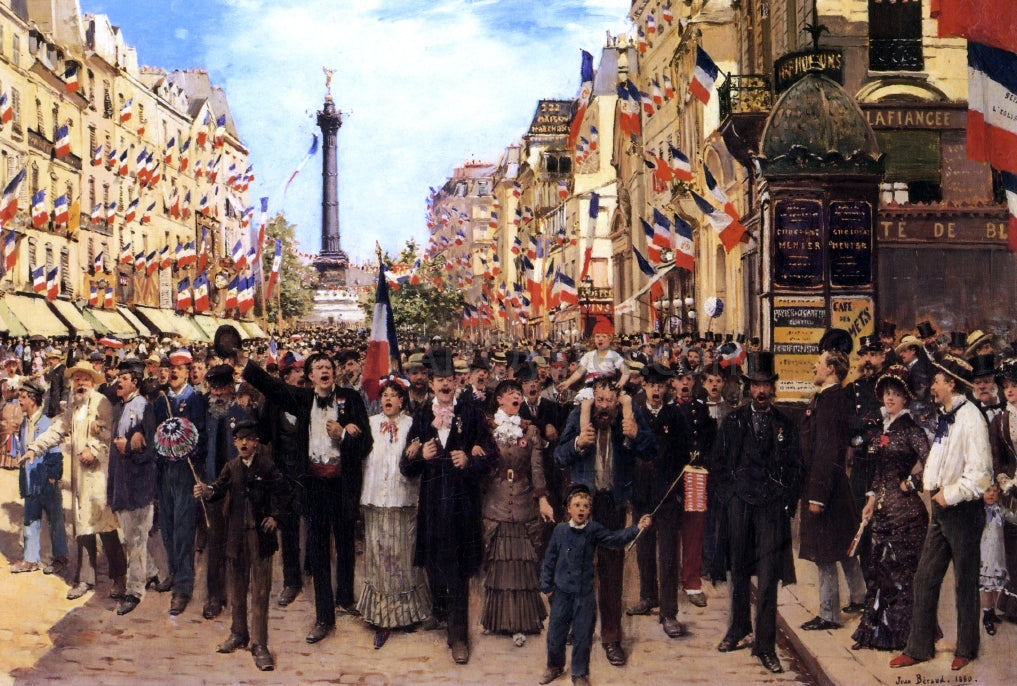 Jean-Georges Beraud La Marseillaise - Canvas Print