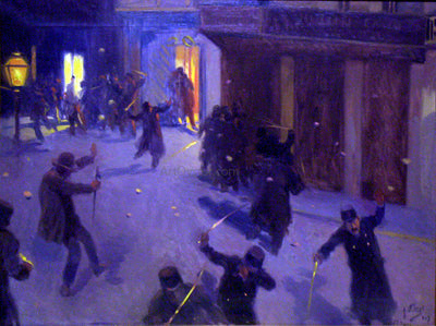 Antonio Fillol Granell La Noche de San Benito - Canvas Print