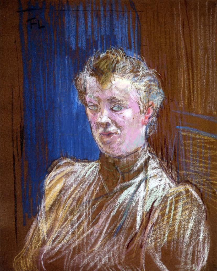 Henri De Toulouse-Lautrec La Pierreuse Gabrielle - Canvas Print