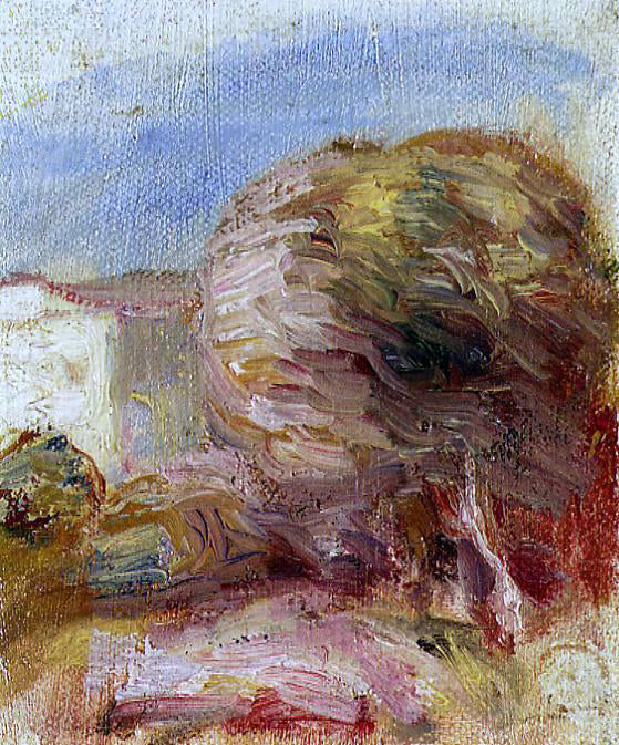 Pierre Auguste Renoir La Poste at Cagnes - Canvas Print