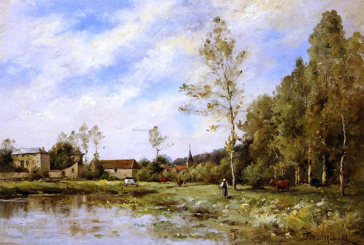 Paul Desire Trouillebert La Prarie Robert - Canvas Print