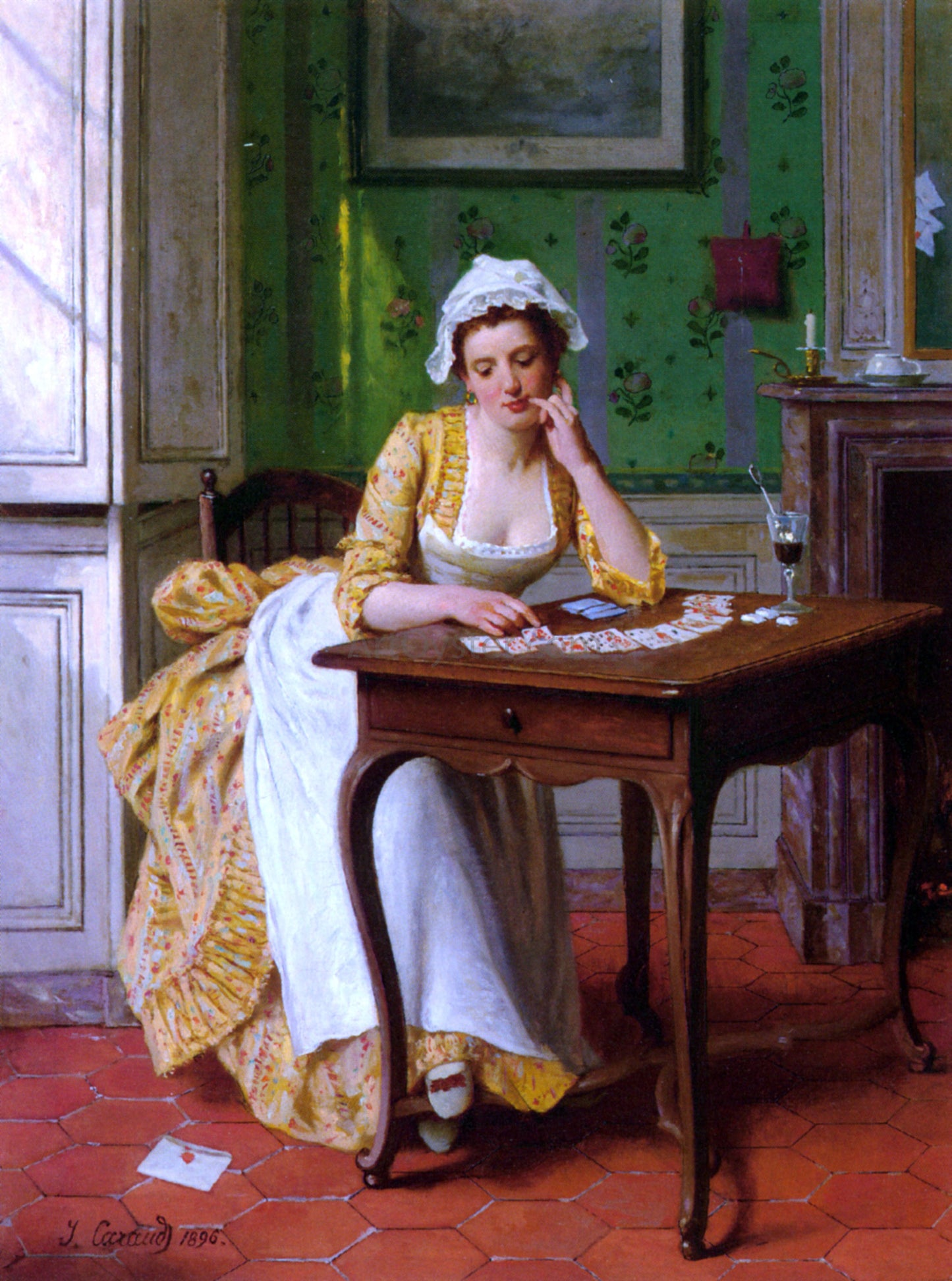 Joseph Caraud La Reussite - Canvas Print