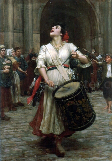 Valentine Cameron Prinsep La Revolution - Canvas Print