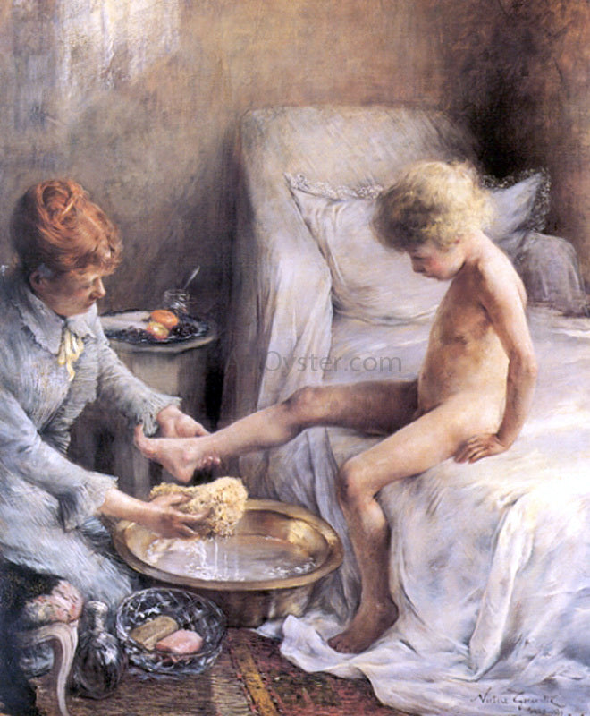 Norbert Goeneutte La Toilette de Jean Guerard - Canvas Print