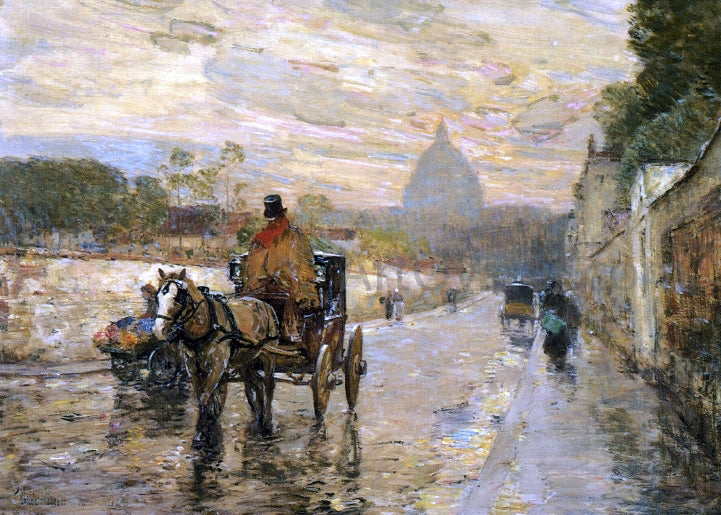 Frederick Childe Hassam La Val du Grace, Spring Morning - Canvas Print