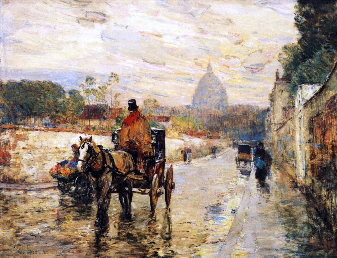 Frederick Childe Hassam La Val-de-Grace, Spring Morning - Canvas Print