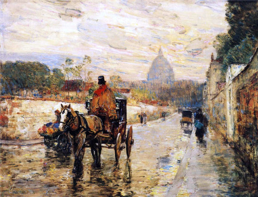 Frederick Childe Hassam La Val-de-Grace, Spring Morning - Canvas Print