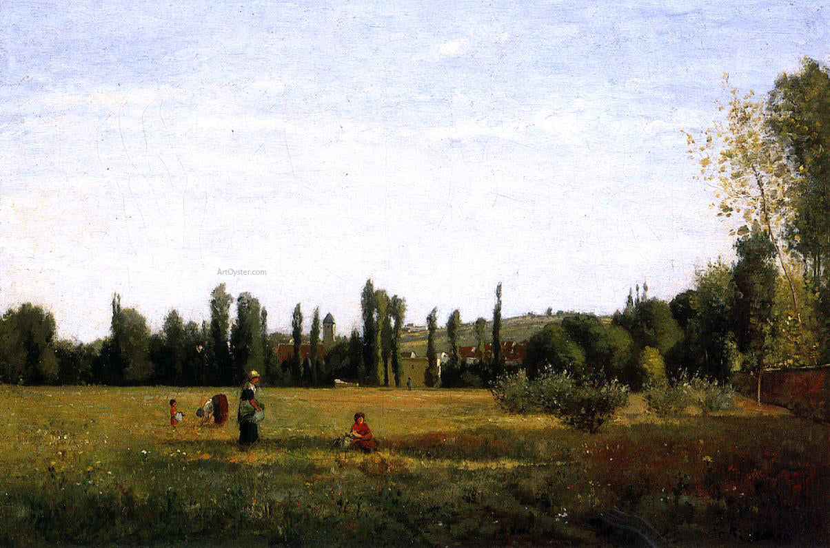 Camille Pissarro La Varenne-Saint-Hilaire, View from Champigny - Canvas Print