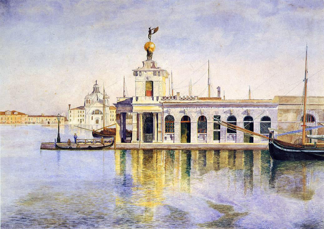 Henry Roderick Newman Ladogana, Venice - Canvas Print