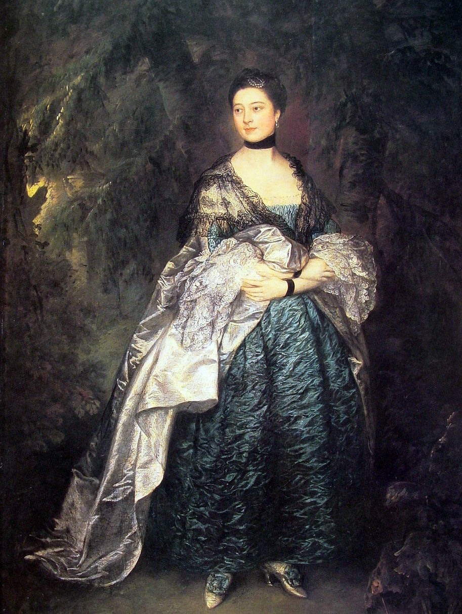 Thomas Gainsborough Lady Alston - Canvas Print