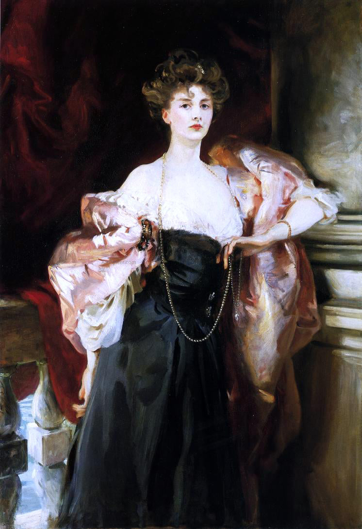 John Singer Sargent Lady Helen Vincent, Viscountess d'Abernon - Canvas Print