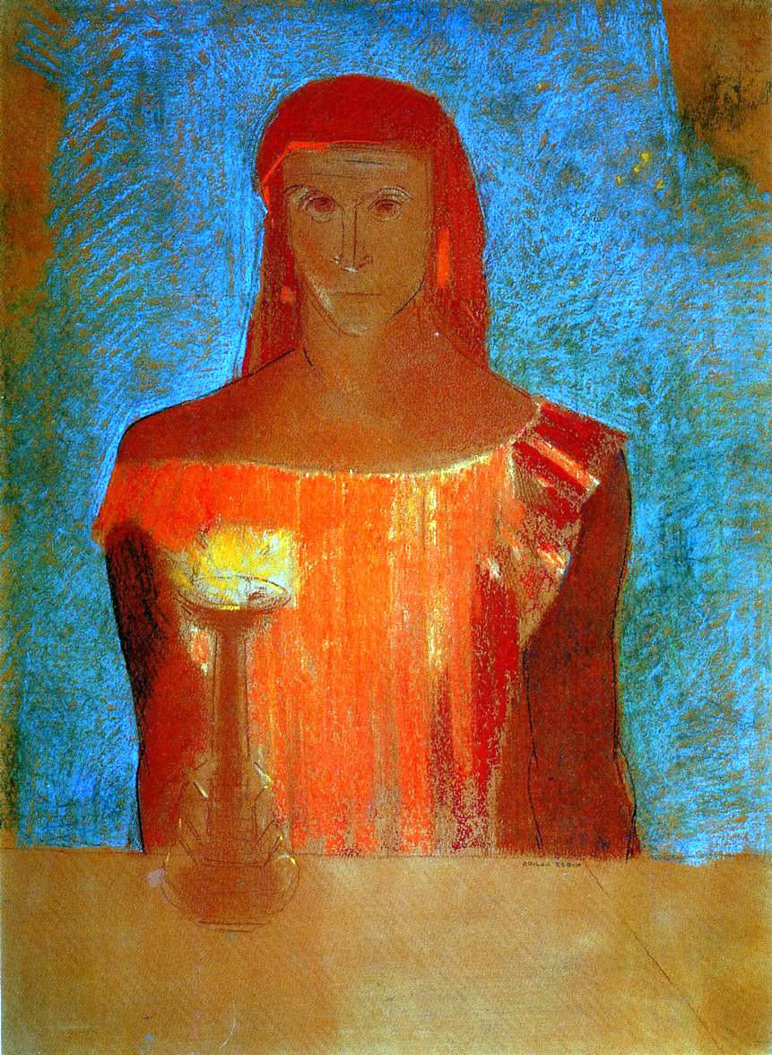 Odilon Redon Lady Macbeth - Canvas Print