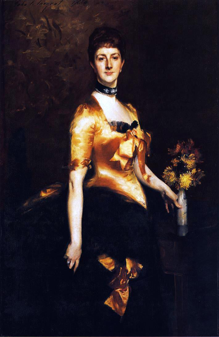 John Singer Sargent Lady Playfair - Canvas Print