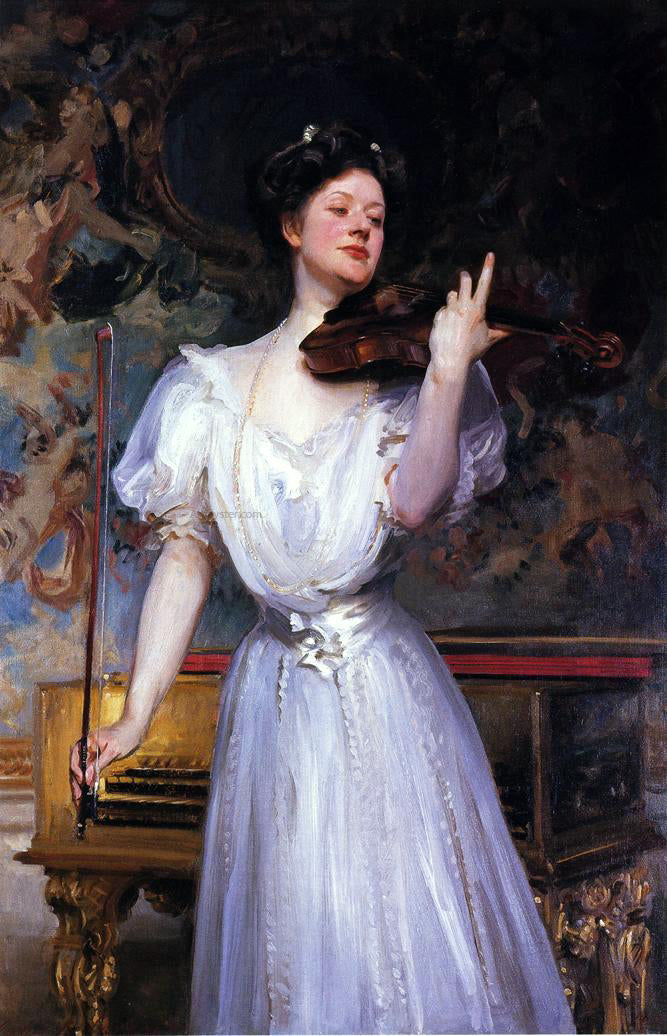 John Singer Sargent Lady Speyer (Leonora von Stosch) - Canvas Print