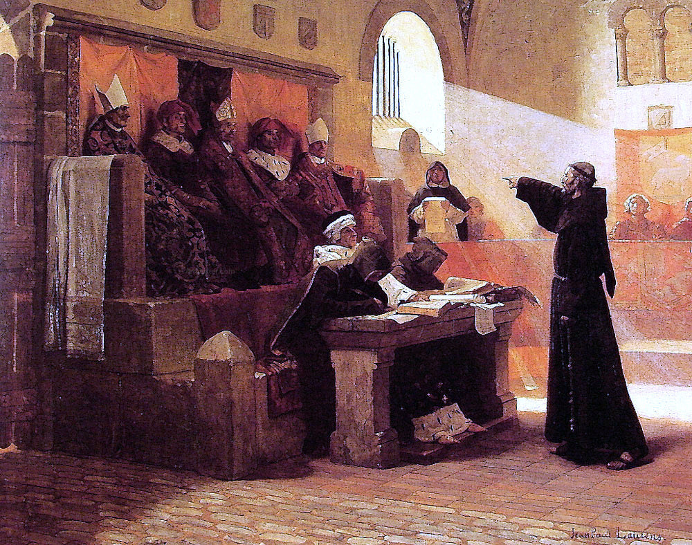 Jean-Paul Laurens L'Agitateur du Languedoc - Canvas Print
