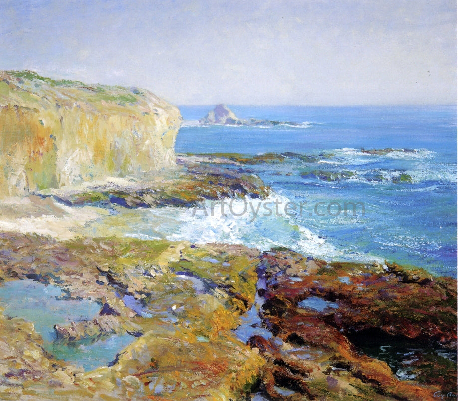Guy Orlando Rose Laguna Rocks, Low Tide - Canvas Print