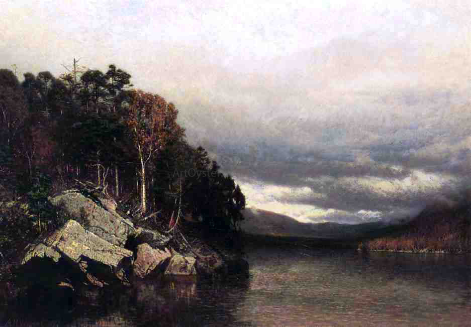 Alexander Helwig Wyant Lake George - Canvas Print