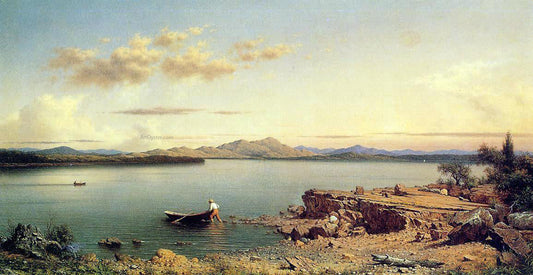 Martin Johnson Heade Lake George - Canvas Print
