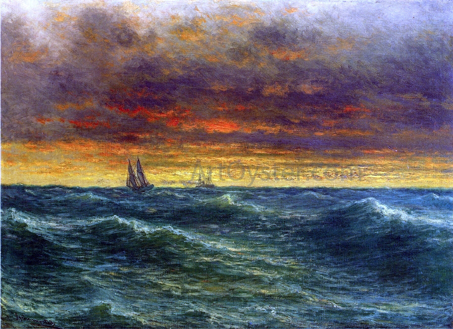 John Olson Hammerstad Lake Michigan - Canvas Print