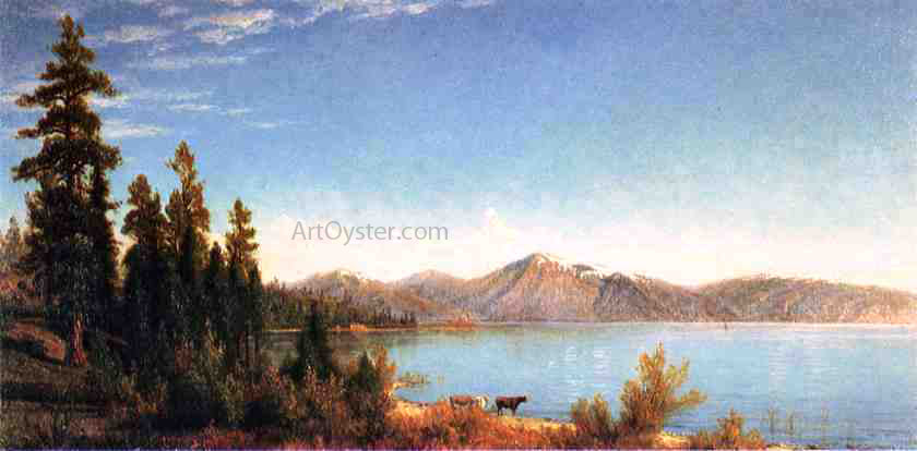 John Ross Key Lake Tahoe - Canvas Print