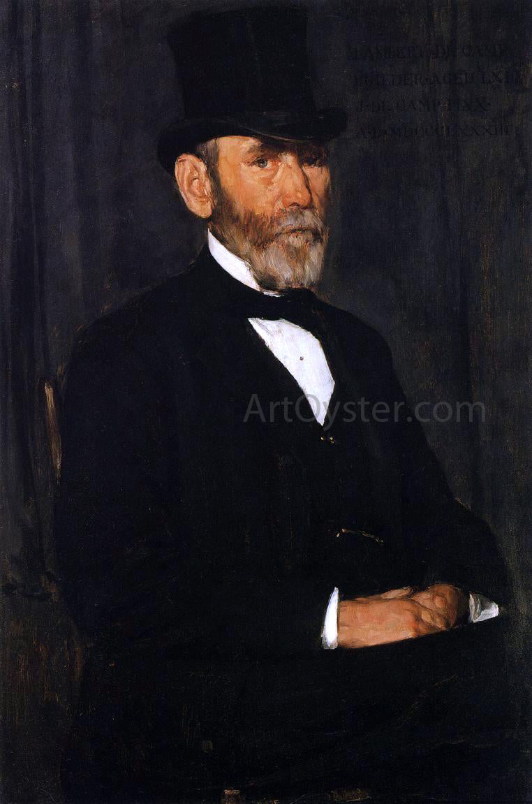 Joseph Rodefer De Camp Lambert DeCamp - Canvas Print