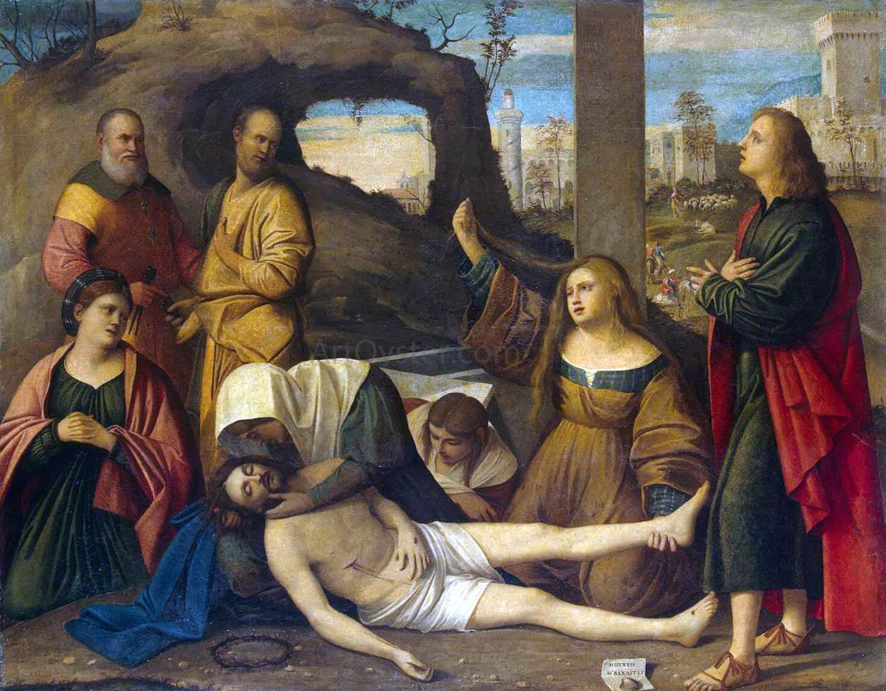 Marco Basaiti Lamentation - Canvas Print