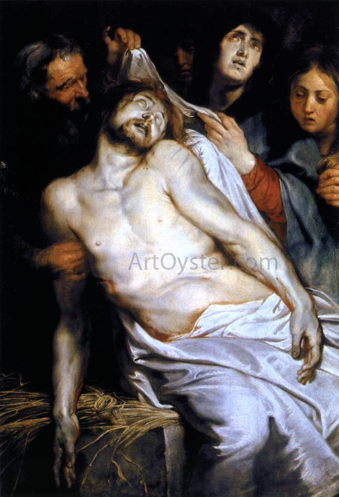 Peter Paul Rubens Lamentation (Christ on the Straw) - Canvas Print