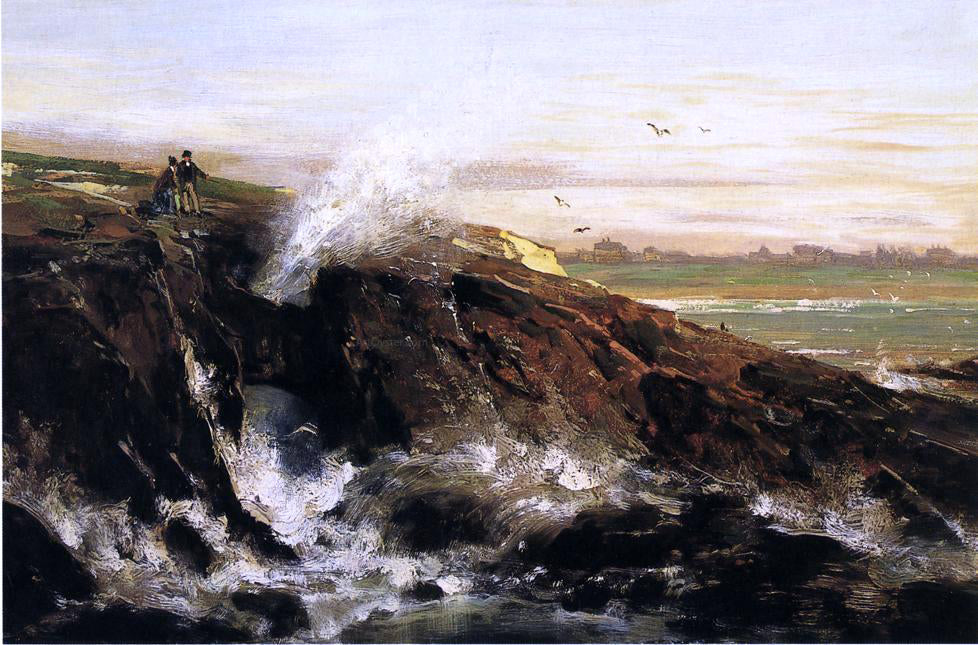 Thomas Hill Land's end - Canvas Print