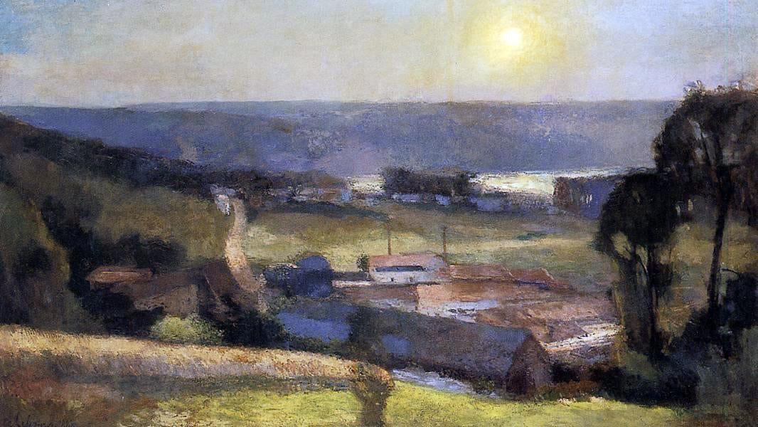 Albert Lebourg Landscape - Canvas Print