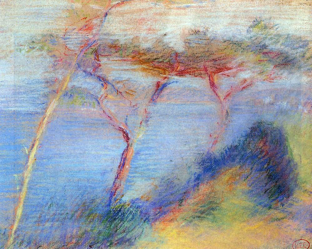 Henri Edmond Cross Landscape - Canvas Print