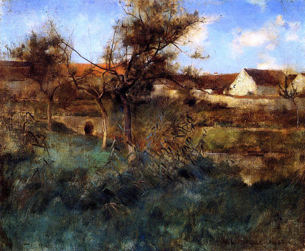 Willard Leroy Metcalf Landscape - Canvas Print