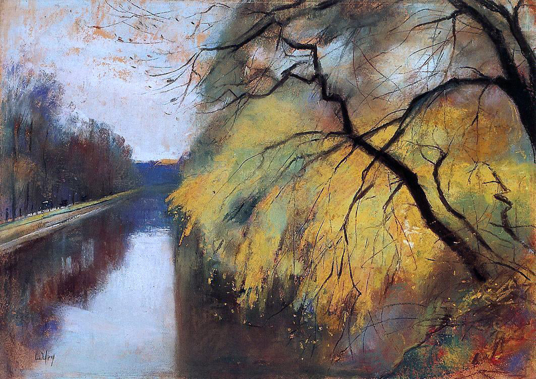 Lesser Ury Landscape - Canvas Print