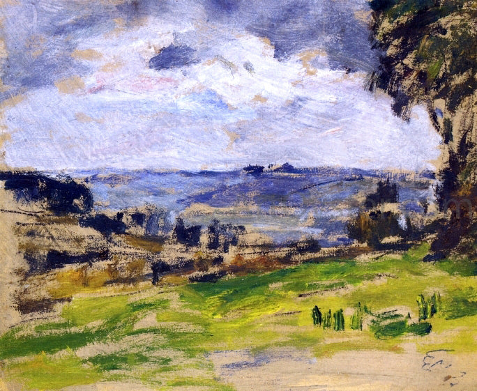 Eugene-Louis Boudin Landscape - Canvas Print