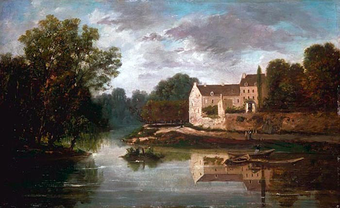 Paul Peel Landscape - Canvas Print
